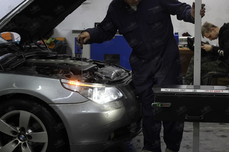 Регулировка фар