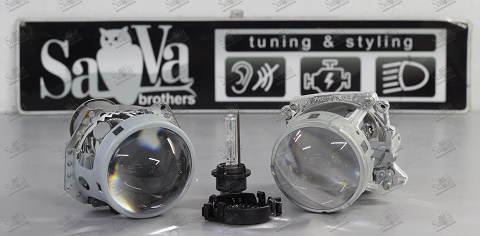 Установка и замена би-ксеноновых линз 